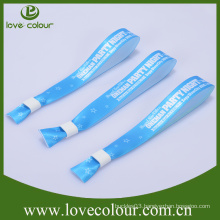Promotional Heat Transfer Printed Wrist Band Polyester Wristband